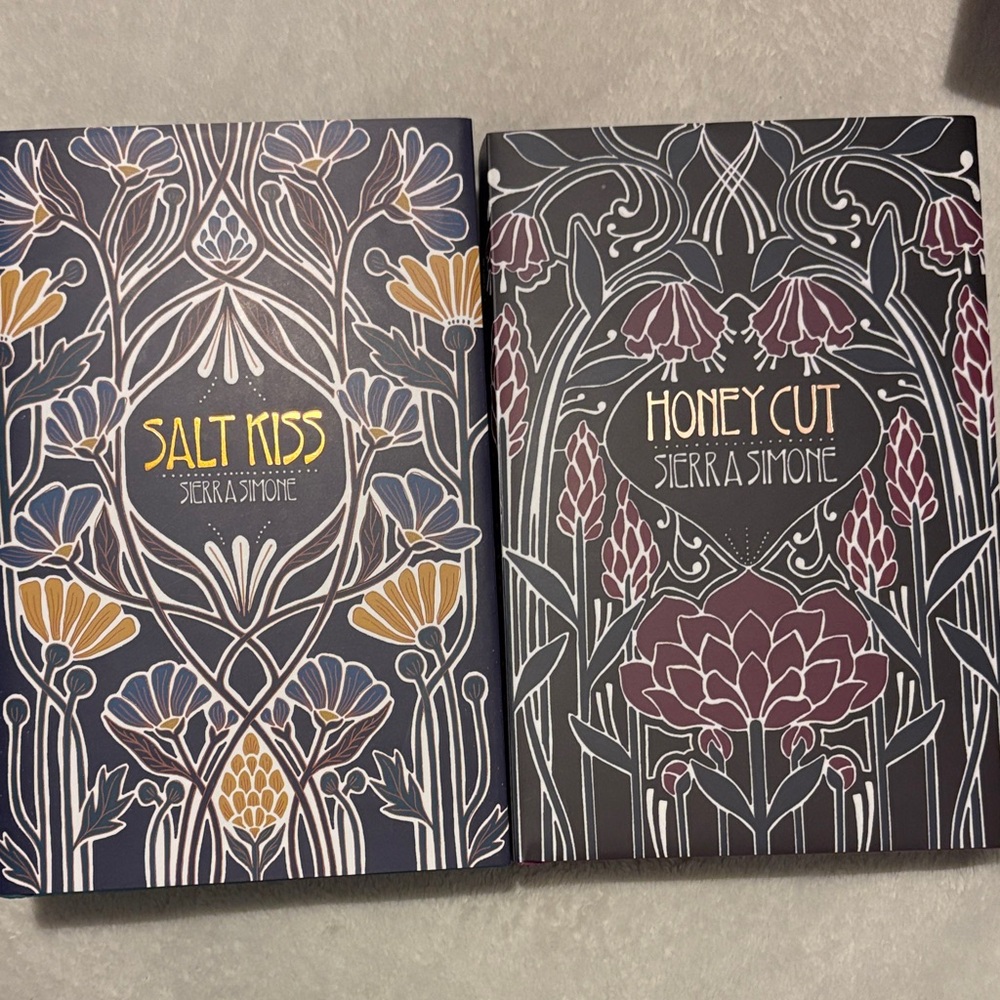 Salt Kiss and Honey Cut Books by Sierra Simone